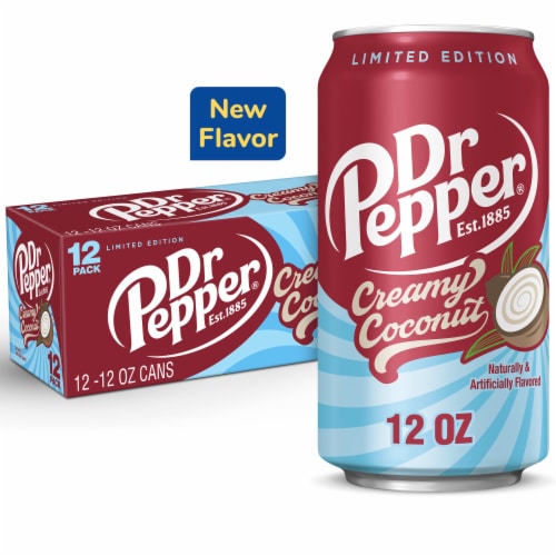 Dr Pepper Creamy Coconut Soda - Coconut Choice