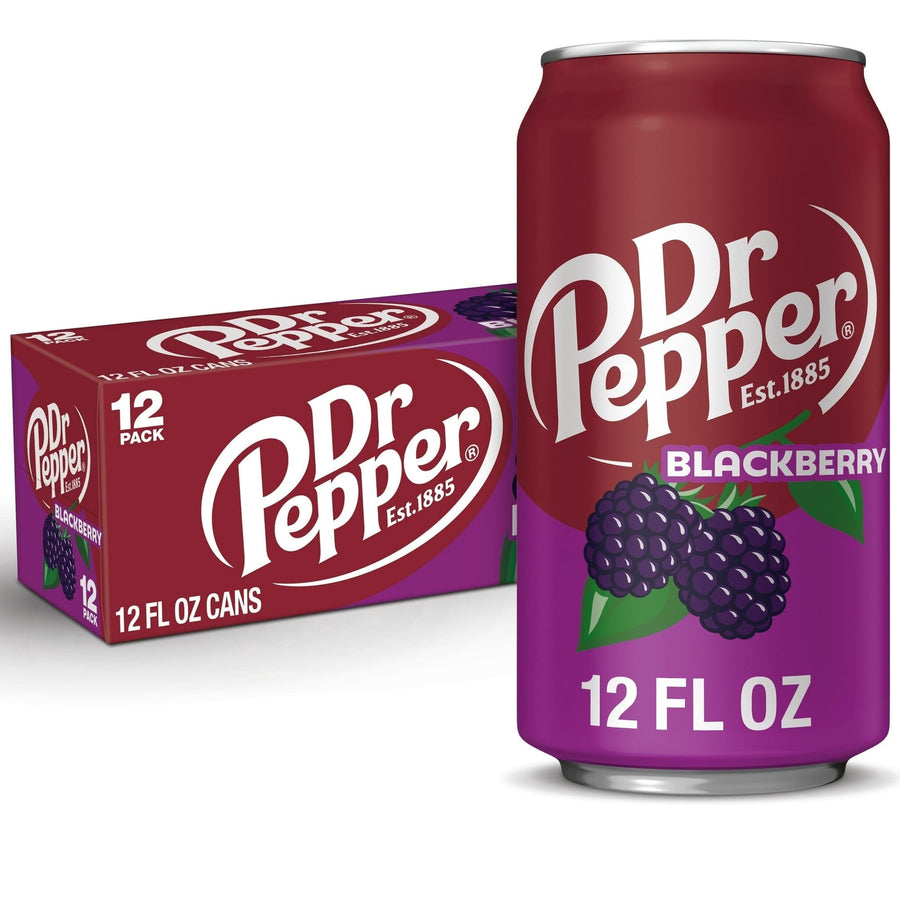 Dr Pepper Blackberry Soda - Bright Sip